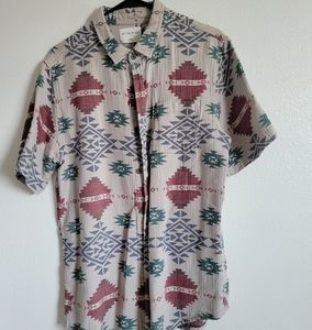 Patterned Button up Shirt